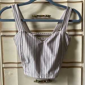 Kortni Jeane ladder back swim top